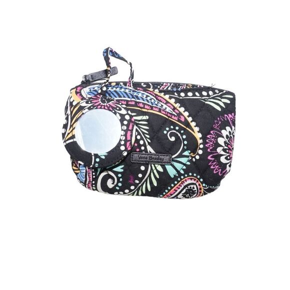 Vera Bradley BOGO FREE SALE NWOT Bandana Swirl Cosmetic Bag and Mirror - Picture 5 of 10